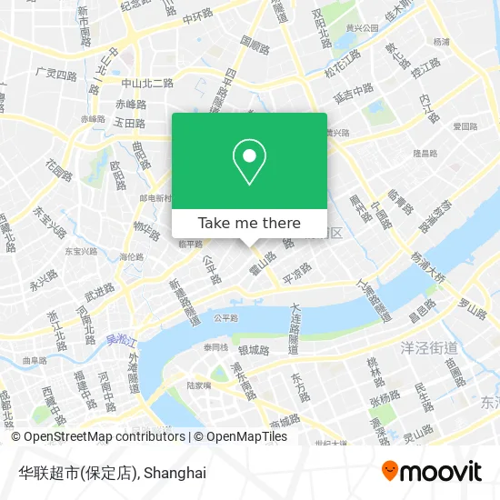 华联超市(保定店) map
