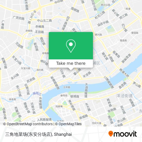 三角地菜场(东安分场店) map