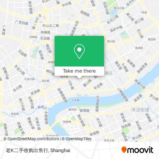 老K二手收购出售行 map