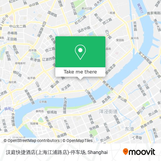 汉庭快捷酒店(上海江浦路店)-停车场 map