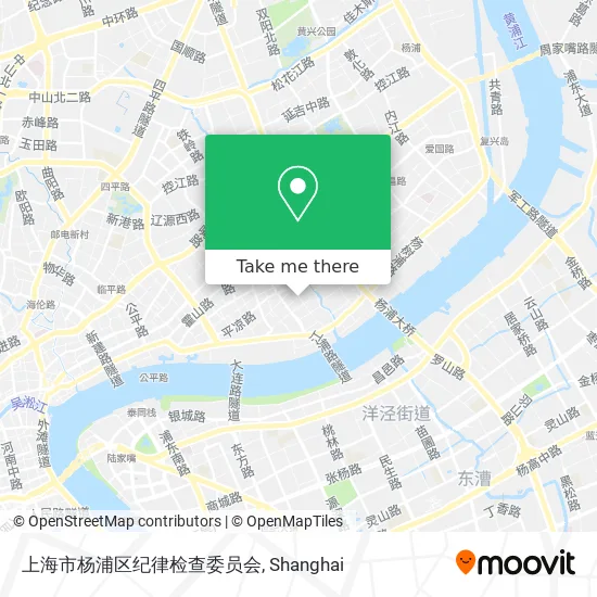 上海市杨浦区纪律检查委员会 map