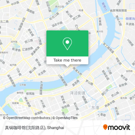 真锅咖啡馆(沈阳路店) map