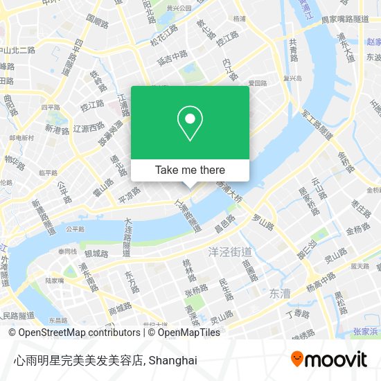 心雨明星完美美发美容店 map