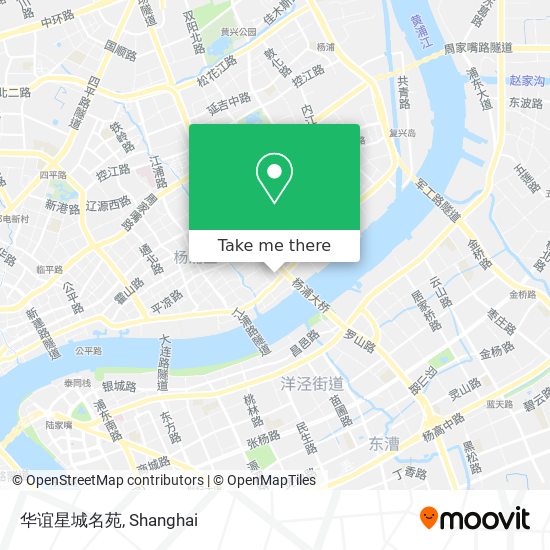 华谊星城名苑 map