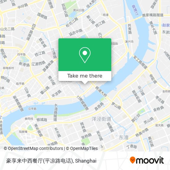 豪享来中西餐厅(平凉路电话) map