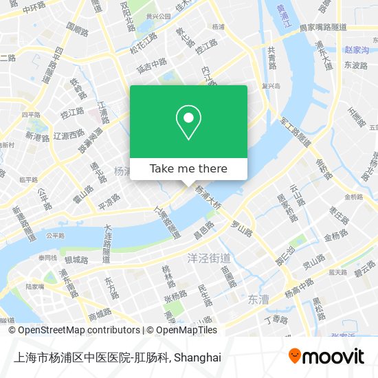 上海市杨浦区中医医院-肛肠科 map