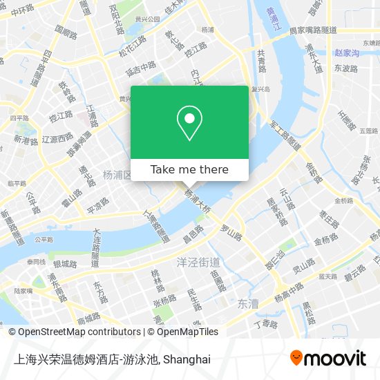 上海兴荣温德姆酒店-游泳池 map