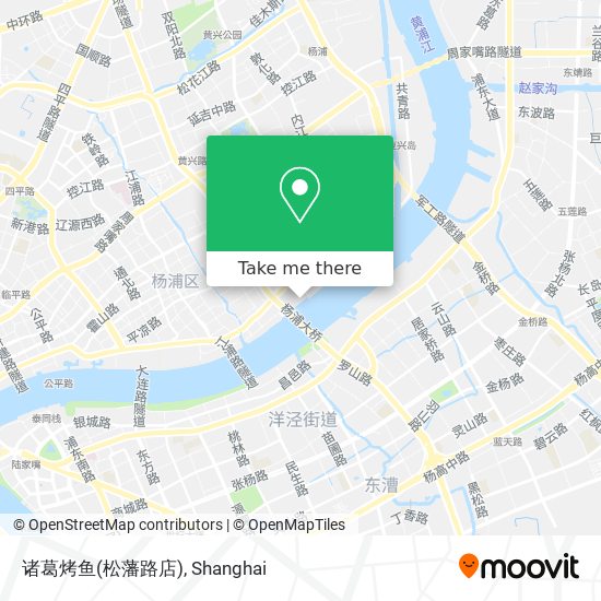 诸葛烤鱼(松藩路店) map