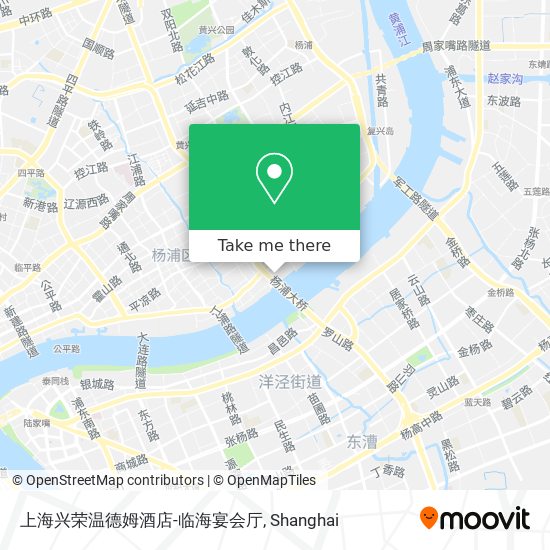 上海兴荣温德姆酒店-临海宴会厅 map