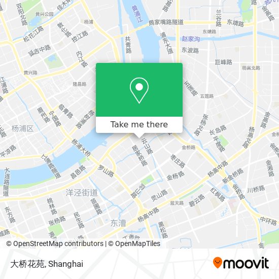 大桥花苑 map