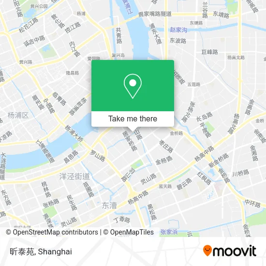 昕泰苑 map