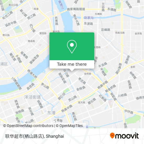 联华超市(栖山路店) map