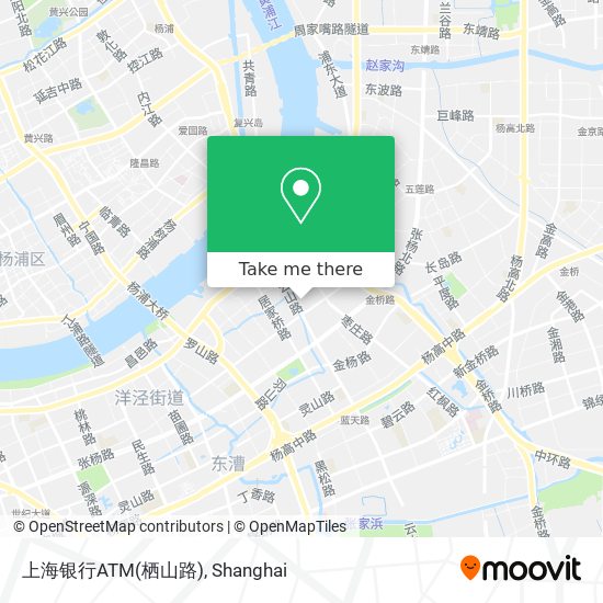 上海银行ATM(栖山路) map