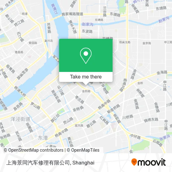 上海景同汽车修理有限公司 map