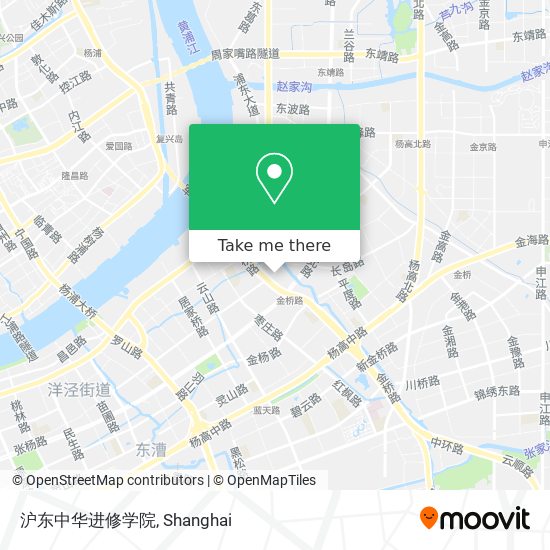 沪东中华进修学院 map