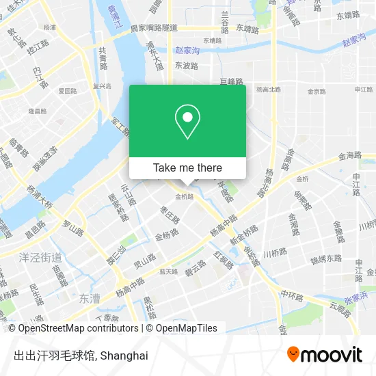 出出汗羽毛球馆 map