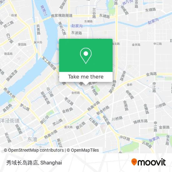 秀域长岛路店 map