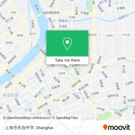 上海市长岛中学 map