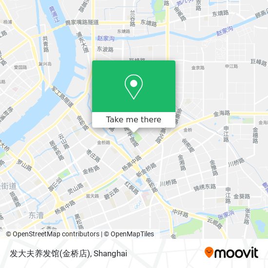 发大夫养发馆(金桥店) map