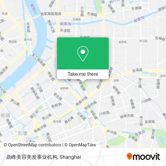 鼎峰美容美发事业机构 map