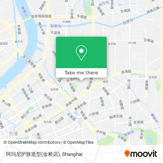阿玛尼护肤造型(金桥店) map