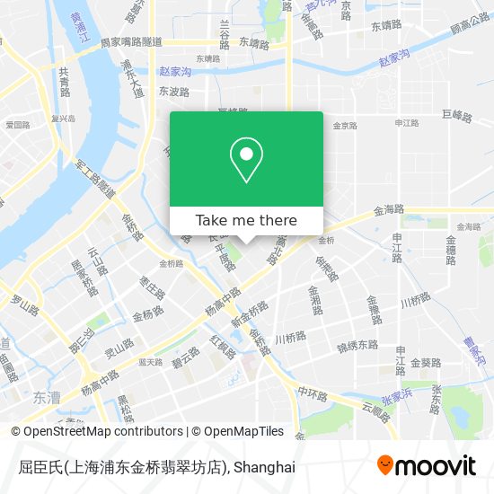 屈臣氏(上海浦东金桥翡翠坊店) map