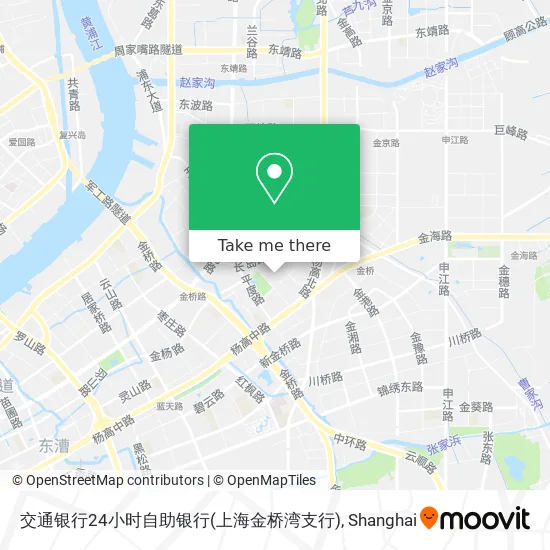 交通银行24小时自助银行(上海金桥湾支行) map