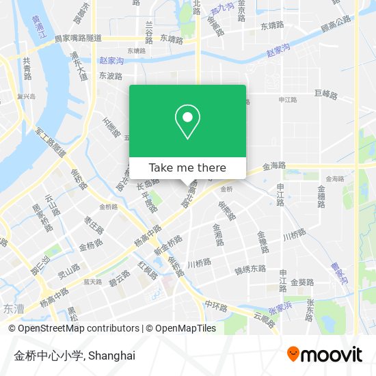 金桥中心小学 map