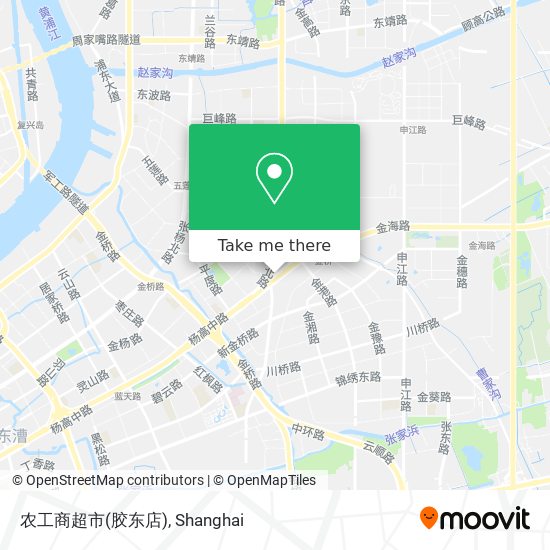 农工商超市(胶东店) map