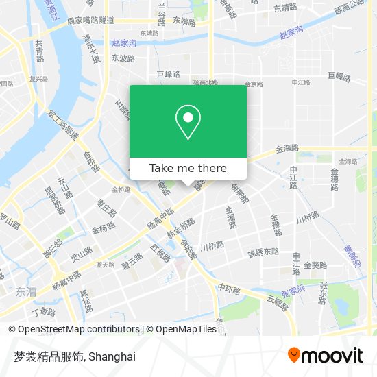 梦裳精品服饰 map