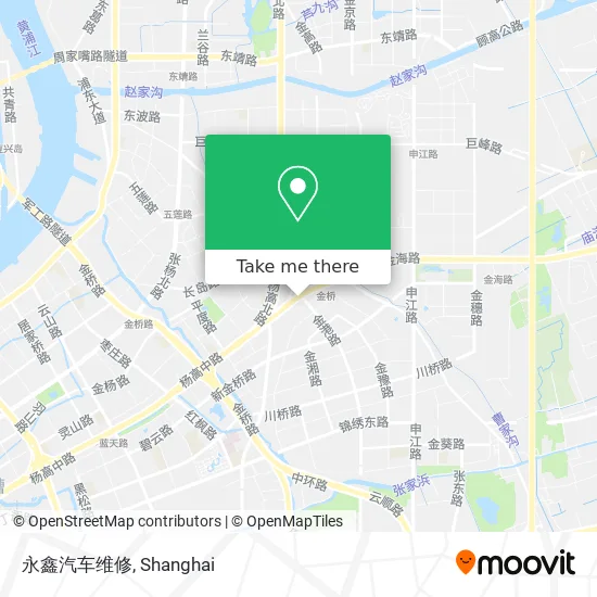 永鑫汽车维修 map