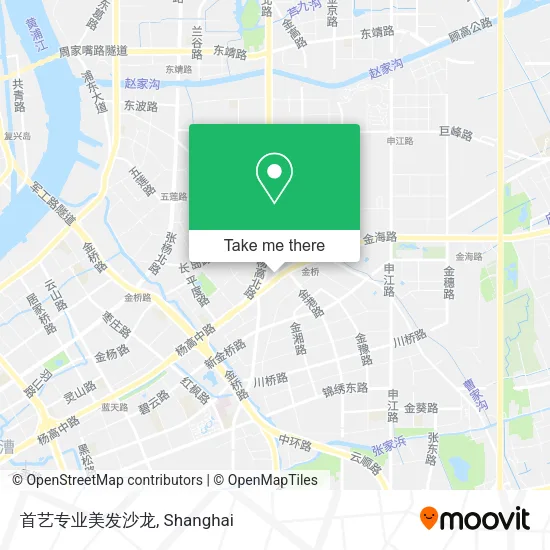 首艺专业美发沙龙 map