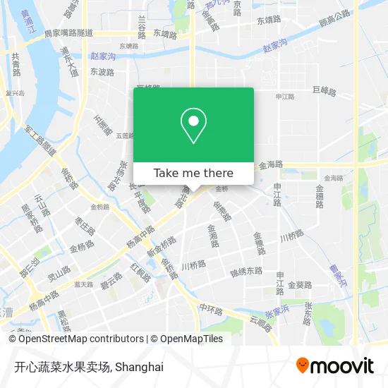 开心蔬菜水果卖场 map