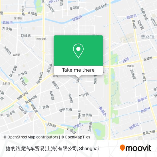 捷豹路虎汽车贸易(上海)有限公司 map