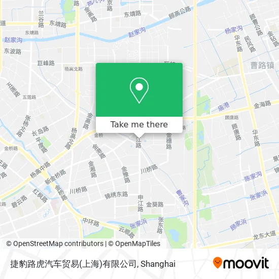 捷豹路虎汽车贸易(上海)有限公司 map
