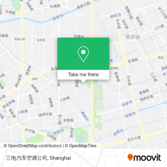 三电汽车空调公司 map