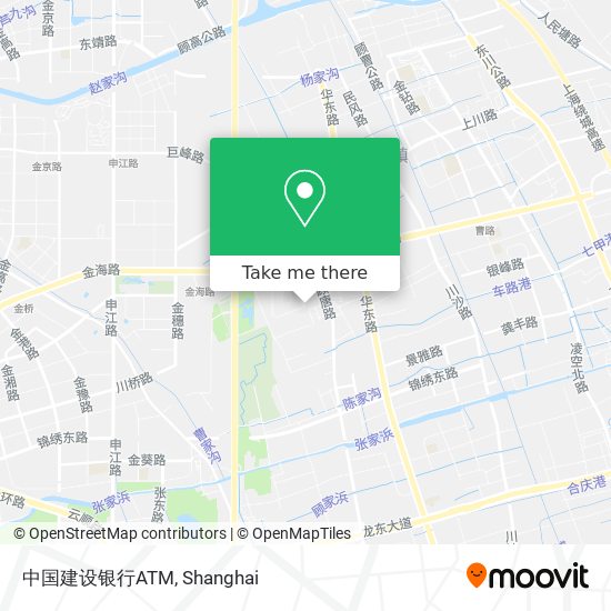 中国建设银行ATM map