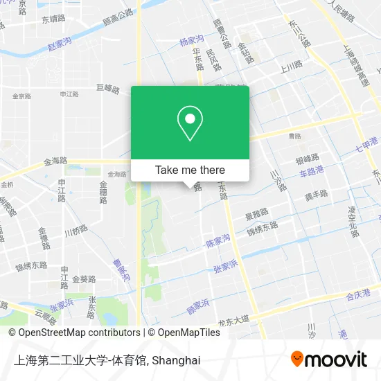 上海第二工业大学-体育馆 map