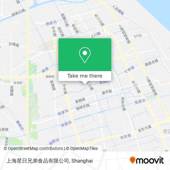上海星日兄弟食品有限公司 map