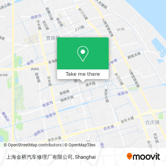 上海金桥汽车修理厂有限公司 map