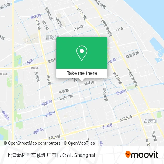 上海金桥汽车修理厂有限公司 map