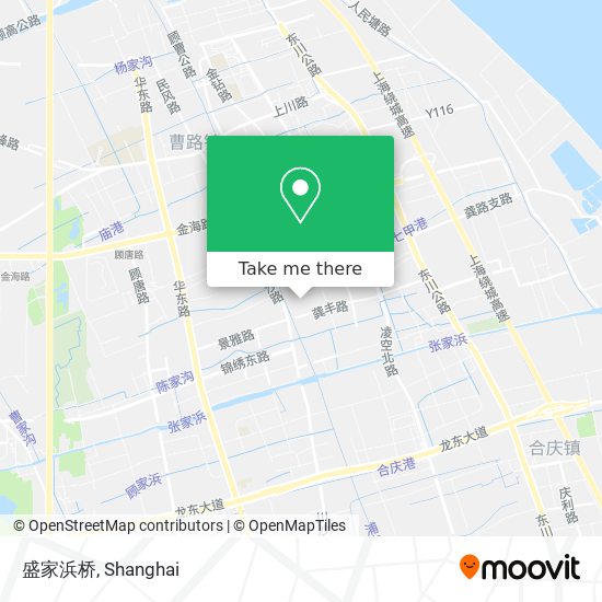 盛家浜桥 map