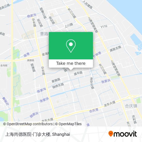 上海尚德医院-门诊大楼 map
