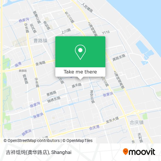 吉祥馄饨(龚华路店) map