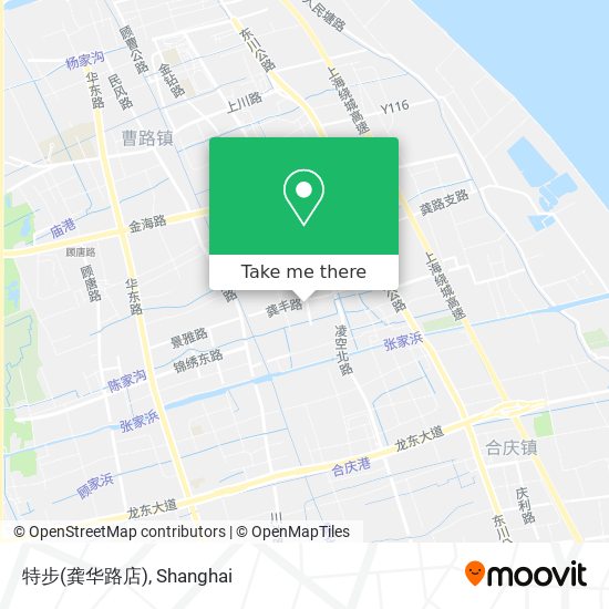 特步(龚华路店) map