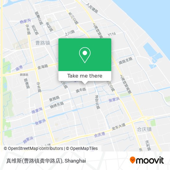 真维斯(曹路镇龚华路店) map