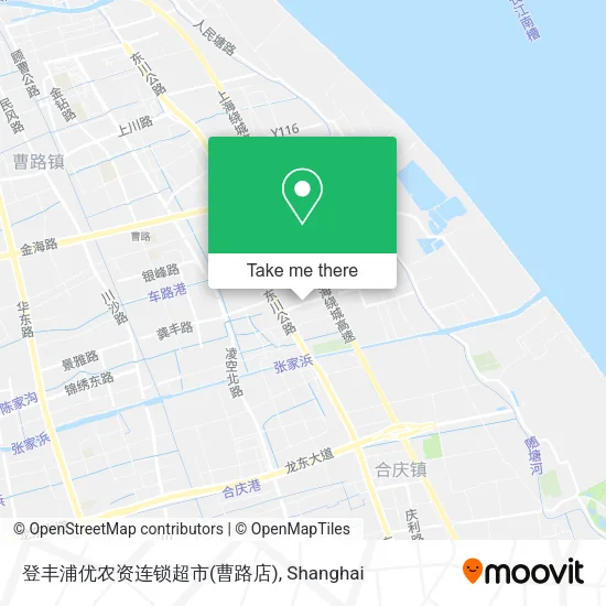 登丰浦优农资连锁超市(曹路店) map