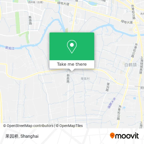 果园桥 map