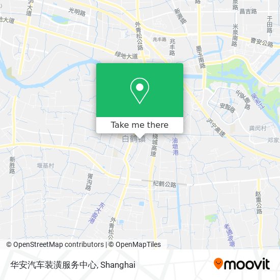 华安汽车装潢服务中心 map