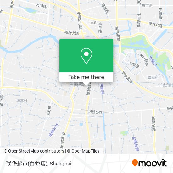 联华超市(白鹤店) map